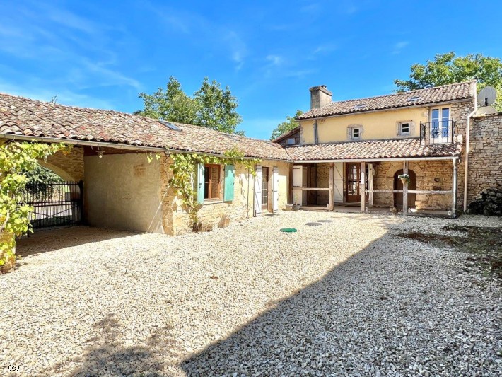 Beautiful Stone Property With Private Courtyard Dating Back To The 15th Century.