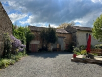Beautiful 5-Bedroom Stone House For Sale near Sauzé-Vaussais