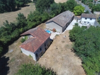 Charming Property with Two Houses, Barn, and Woodland – Near Civray