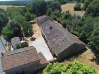 Charming Property with Two Houses, Barn, and Woodland – Near Civray