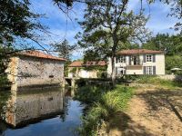 Superb 18th Century 5 Bedroom Mill With Outbuildings and Private Island On 4 Acres