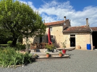 Beautiful 5-Bedroom Stone House For Sale near Sauzé-Vaussais