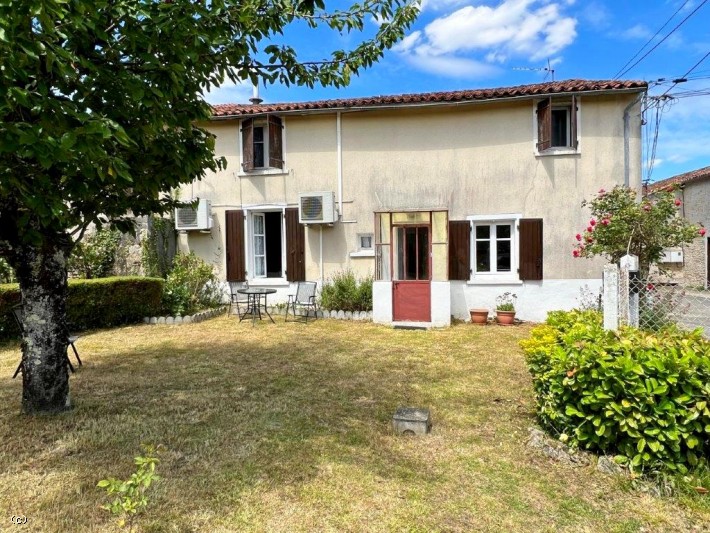 Pretty Old House With Garden And Outbuildings