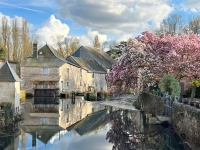 Verteuil-Sur-Charente. Ancien Moulin à Grain dans un Cadre Idyllique