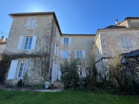 Magnificent 8 Bedroom Townhouse In Ruffec With Heated Swimming Pool