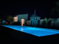 Magnificent 8 Bedroom Townhouse In Ruffec With Heated Swimming Pool