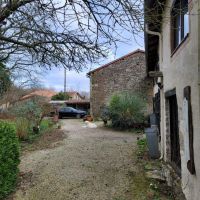 Pretty stone house with large garden