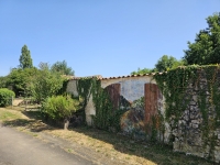 Beautiful Stone Character Home with Gîte, Annexe, and Land in a Quiet Hamlet, Just 8 Minutes from Champagne-Mouton