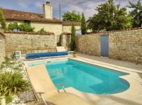 Attractive 4 Bedroom Stone House With Separate Gite And Swimming Pool Near Mansle