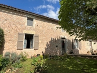 Beautiful 5-Bedroom Stone House For Sale near Sauzé-Vaussais