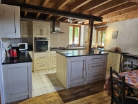 Beautiful Stone Character Home with Gîte, Annexe, and Land in a Quiet Hamlet, Just 8 Minutes from Champagne-Mouton