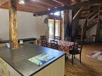 Beautiful Stone Character Home with Gîte, Annexe, and Land in a Quiet Hamlet, Just 8 Minutes from Champagne-Mouton