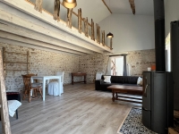 Charming Stone House with Outbuildings and Enclosed Courtyard – Near Sauzé-Vaussais