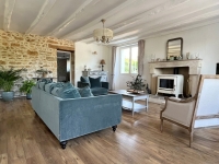 Charming Country Home with Views and Private Golf – Near Nanteuil-en-Vallée