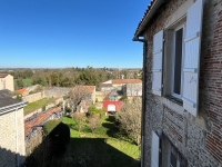 Magnificent 8 Bedroom Townhouse In Ruffec With Heated Swimming Pool
