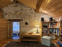 Beautiful Stone Character Home with Gîte, Annexe, and Land in a Quiet Hamlet, Just 8 Minutes from Champagne-Mouton