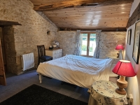 Beautiful Stone Character Home with Gîte, Annexe, and Land in a Quiet Hamlet, Just 8 Minutes from Champagne-Mouton