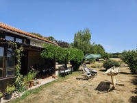 Beautiful Stone Character Home with Gîte, Annexe, and Land in a Quiet Hamlet, Just 8 Minutes from Champagne-Mouton