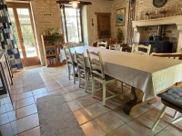 Attractive Character Stone House with Lovely Garden Close To Villefagnan