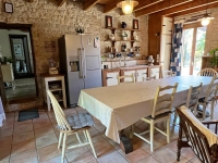 Attractive Character Stone House with Lovely Garden Close To Villefagnan