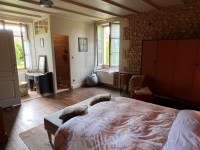 Beautiful 5-Bedroom Stone House For Sale near Sauzé-Vaussais