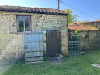 Attractive Character Stone House with Lovely Garden Close To Villefagnan