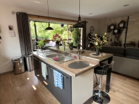 Nanteuil-en-Vallée. Beautiful 2-Bedroom Bungalow with Landscaped Garden and Plunge Pool