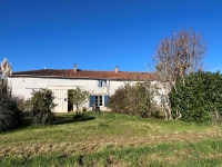 Large Old House For Sale Near Nanteuil-en-Vallée On Nearly 2 Acres