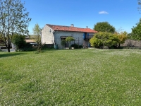 Attractive Character Stone House with Lovely Garden Close To Villefagnan