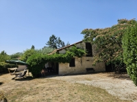 Beautiful Stone Character Home with Gîte, Annexe, and Land in a Quiet Hamlet, Just 8 Minutes from Champagne-Mouton