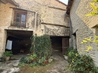 Townhouse in Ruffec with Outbuildings, Garden, and Great Potential