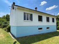 Pavillon sur Sous-sol avec Beau Jardin en Bordure de Charente