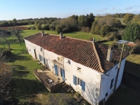 Large Old House For Sale Near Nanteuil-en-Vallée On Nearly 2 Acres