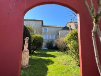 Magnificent 8 Bedroom Townhouse In Ruffec With Heated Swimming Pool
