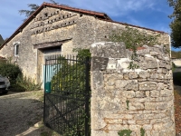 Character Stone House For Sale With Swimming Pool In A Charente Village