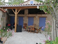 Attractive 4 Bedroom Stone House With Separate Gite And Swimming Pool Near Mansle