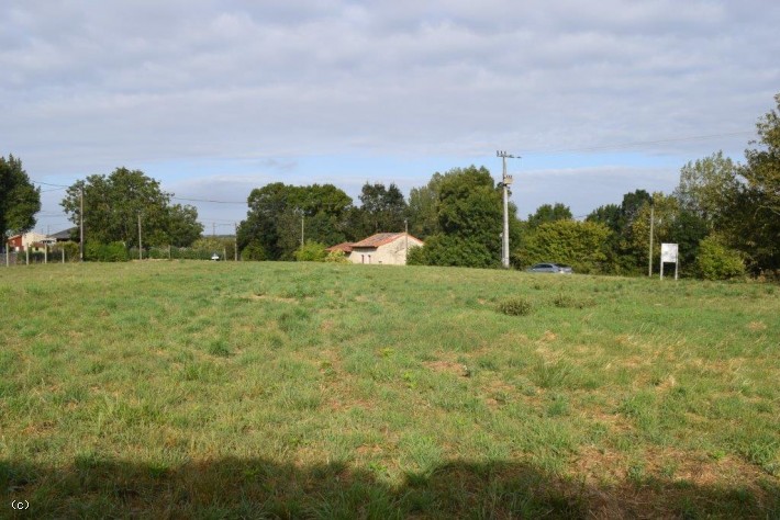 A Large Building Plot Between Ruffec And Aigre In A Quiet Location