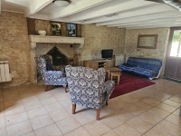 Beautiful Stone Character Home with Gîte, Annexe, and Land in a Quiet Hamlet, Just 8 Minutes from Champagne-Mouton