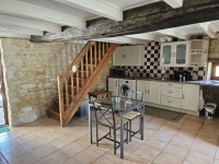 Beautiful Stone Character Home with Gîte, Annexe, and Land in a Quiet Hamlet, Just 8 Minutes from Champagne-Mouton