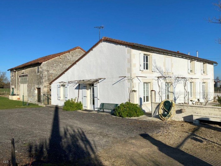 SANS VOISINAGE : Deux Maisons Anciennes En Très Bon Etat Sur Un Terrain De Plus De 6000m²