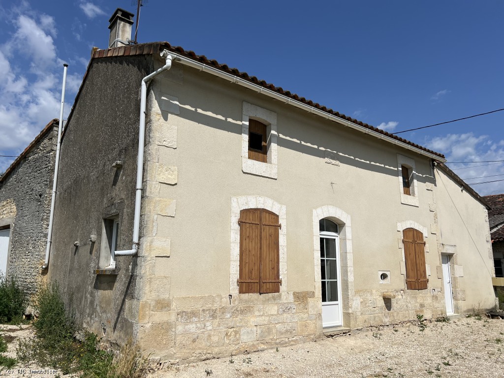Pretty Stone House Near Ruffec