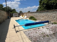 Attractive 4 Bedroom Stone House With Separate Gite And Swimming Pool Near Mansle