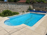 Attractive 4 Bedroom Stone House With Separate Gite And Swimming Pool Near Mansle