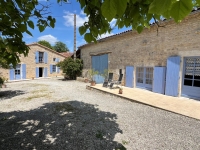 Attractive 4 Bedroom Stone House With Separate Gite And Swimming Pool Near Mansle