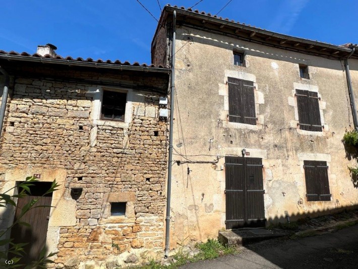 Set Of Two Houses With Garden