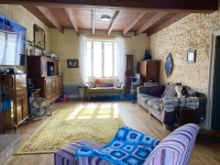 Very Pretty Stone house near Ruffec with 3 bedrooms, pretty gardens and a second house to renovate