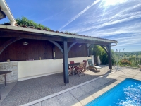 Incredible Views! Superb Stone House with Three Bedrooms and a Heated Saltwater Pool