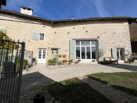 Immaculate 3 Bedroom Village House with Mature Gardens Close To Verteuil