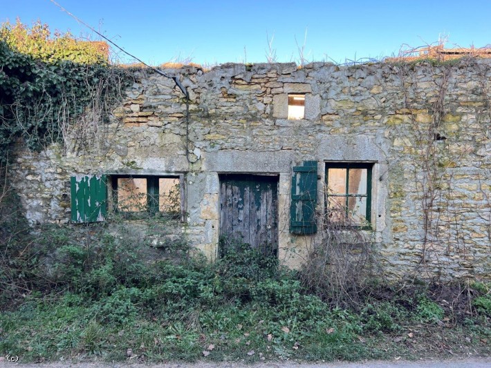 Small Country Cottage To Renovate Entirely. Not For The Faint-Hearted!