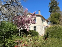 Two-House Property with Wooded Park – Charm & Serenity by the Charente River